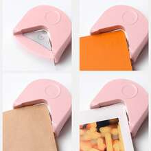 R4 Round Corner Cutter Corner Rounder Punch For Paper Card Photo Laminating Film Sharp Corner Cutting Tool, Back To School - Multicolor - View 3