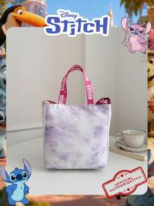 Disney 1 Pc Officially Licensed Lilo & Stitch Print Square Bag, Women's Gradient Handbag,Adjustable Shoulder Strap Crossbody Bag, Lightweight Shoulder Bag – Ideal For Girls, Teens, Fans,Students, Perfect For Daily Commutes, School Runs, Shopping , Fan Meetups - DHF52256-sT - View 8