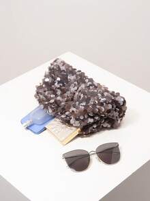 Women's Sequin Clutch Bag, Random Pattern, Suitable For Evening, Party, Ball, Wedding - Multicolor - View 6