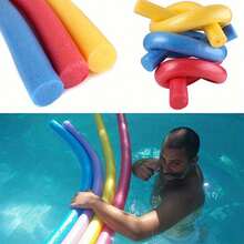 6.5cm Diameter Multicolor Foam Swimming Pool Float, 59 Inch Soft Foam Swimming Pool Noodle Float, Suitable For Swimming Pool Party, Summer Water Games, Pool Accessories, Outdoor Swimming Fun, Mother's Day, Father's Day Gift, Family Summer Activities - Multicolor - 6.5x150cm - View 5