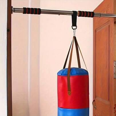 1/2 条装多用途户外悬挂带，适用于露营、秋千、沙袋等多种用途，可用作悬挂环、延长带等。这款多功能户外悬挂带经久耐用，可作为秋千和装备环使用，防水防风雨，安装简便。