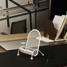 1pc Creative Multifunctional Phone Holder, Desktop Live Streaming Stand, Chair Phone Holder, Stable Weighted Bedside Desk Entrance Mini Storage Rack, Interesting And Practical Party Gift, Mother's Day Gift Or Back To School Gift - A-1pc - View 10