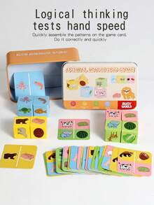 Pattern Matching Game, Early Education Children's Cognitive Puzzle, Parent-Child Interactive Tabletop Game For Boys And Girls - Multicolor - View 5