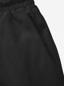 Pantalones cortos de playa con bloques de color y patchwork para hombres, verano - Multicolor - Ver 7