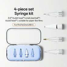 Applicable To Apple Pencil Metal Modified Nib 1st Gen 2nd Gen Pro Needle-Type Wear-Resistant Quiet Nib - Multicolor - View 15