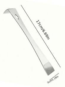 1pc Stainless Steel Crowbar - A Large, Flat And Durable Carpentry And Honeycomb Maintenance Tool - A - View 5