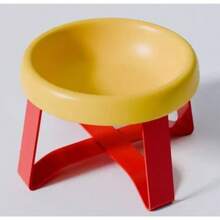 15° Tilted Anti-Vomiting Elevated Pet Feeding Bowl, High Stand Cat/Dog Bowl, Protective Neck & Spine Design, Non-Slip Wide Base, Plastic Material, Suitable For Cats & Small Dogs, Wet & Dry Food, Practical Pet Gift - 300ml - View 12