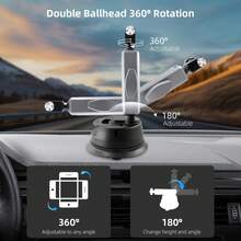 Chân máy có đế hút chân không, phù hợp với dòng Hero hoặc Osmo Action 6/5Pro/4/3/360/Pocket 3/Nano hoặc X5/4/3/2/Ace Pro2/1/Go 3/3S/Ultra hoặc Akaso Brave hoặc Campark, lý tưởng cho việc quay video cá nhân, du lịch, tiệc tùng, quà tặng lý tưởng, chụp ảnh trong khuôn viên trường. - Xem 5