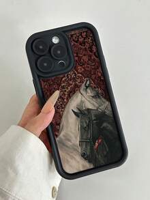 彩绘骏马雕刻加厚防摔印花手机壳，兼容 17/17 Pro/17 Pro Max、16/16 Pro/16 Pro Max、16 Plus、15 XR/7/8、15 Pro Max、12 Pro Max、13 Pro Max、14 Pro Max、13、14、11、12、14 Plus、Galaxy S23 Ultra、S24、A14、A15、S23、A73 等机型。 - 彩色 - 查看 9