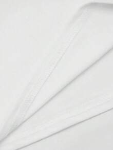 Camiseta de manga corta con estampado de limones y letras - Suave, transpirable, ligeramente elástica, top casual de verano y primavera - Camiseta de mujer de corte regular con estampado. - Blanco - Ver 3