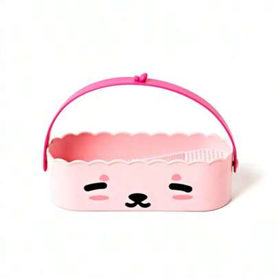 1pc Lohash Multi-Functional Cleaning & Drying Box, All-In-One Makeup Brush, Sponge, Cosmetic Cleaning And Storage