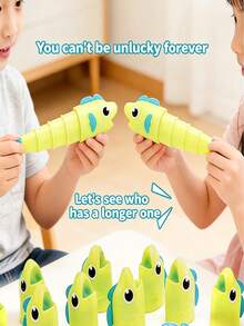 Telescopic Fishing Toy, Tabletop Game For Multi-Player Interaction, Family Gathering Fishing Battle Gag Toy - Multicolor - View 8