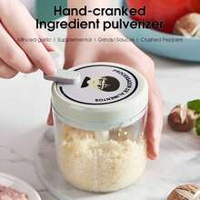 Multi-Function Vegetable Chopper, Fruit Puree Slicer, Garlic Mincer, Vegetable Cutting Machine, Garlic Press, Food Processor, Vegetable Mincer, Fruit Crusher, Onion Mincer - Other - View 10