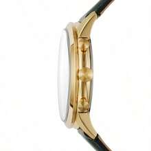 Fossil Men's Quartz Leather Three-Hand Watch, Stainless Steel Case/Scratch-Resistant Glass FS5437/FS5599 - Green - View 3