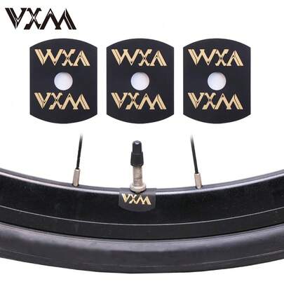  VXM Bicycle Valve Stem Sticker, Tire Valve Cap Sticker, Bike Valve Stem Fixation Sticker, Anti-Shake
