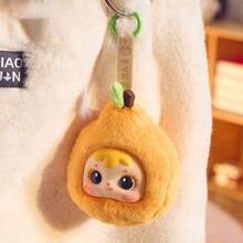 Samuel Fruit Series Squishy Toy Blind Box, Kawaii Fruit Costume Backpack Pendant, 360° Rotating Eyes, Cute Mini Easter Mystery Blind Bags, 8+1 Styles Collectible Gift For Girls (Blind Boxes, Mystery Blind Bags), Non-Plush - Randomly Select a Cute Doll - View 7