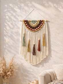 1 tấm trang trí tường tua rua dệt phong cách Bohemian, tranh treo tường dệt Boho, trang trí nghệ thuật tường Bohemian, trang trí nhà mộc mạc, trang trí tường phòng khách phòng ngủ ấm cúng, trang trí thảm Boho, trang trí tường nghệ thuật, trang trí nhà cửa, trang trí nội thất phong cách Bohemian sáng tạo, trang trí tường căn hộ studio. - Nhiều màu - Xem 8