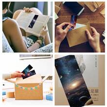 A Set Of Mini Convenient Bookmarks, Creative Space Planet Themed Bookmarks In Ins Style, Page Clips, Bookmark Holders, Reading Supplies, Unique Back-To-School Reading Gift, Suitable As A Personalized Gift For Friends - Bookmark - View 7