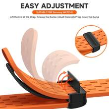 1PC Breathable Silicone Sport Strap With Magnetic Clasp Compatible With Samsung Galaxy Watch 8 40mm/44mm And Galaxy Watch 8 Classic 46mm - Watch 8/Watch 8 Classic - View 4