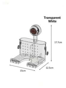 无需钻孔。浴室壁挂式吹风机支架。家用壁挂式吹风机支架。 - 彩色 - 查看 8