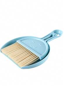 Smiling Face Desktop New Broom Keyboard Cleaning Brush Small With Dustpan Broom Set, Computer Cleaning Brush - Multicolor - View 14