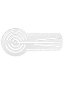 Mandala 3-In-1 (Compass + Protractor + Ruler) Drawing Tool, Mandala Art Template Ruler, Manual Tools In Large, Medium And Small Sizes - Mandala Painting Ruler - View 6