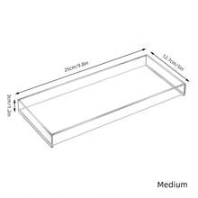1pc Acrylic Transparent Display & Storage Rack - Clear - View 6