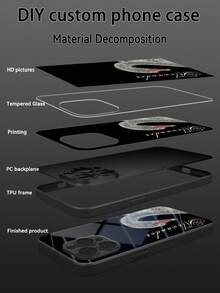 1 ốp lưng điện thoại tùy chỉnh tên, họa tiết thiên nga đính kim cương, chất liệu TPU lỏng + kính cường lực, chống sốc và chống trầy xước, tương thích với iPhone 17 Pro Max/16 Pro Max/15 Pro/14 Plus/13 Pro/12 Pro Max/11/Xs Max/8/7/6 Plus và dòng S26 Ultra/S25 Plus/S24, / Phụ kiện điện thoại, phiên bản quốc tế, không phải phiên bản nội địa. - màu đen - Xem 4