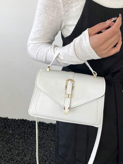 2026 New Solid Color Shoulder Bag, Fashionable Small Square Crossbody Bag, Suitable For Women, Girls, Students, Travel, Vacation, Beach, Holiday, Gift, Festival, Party