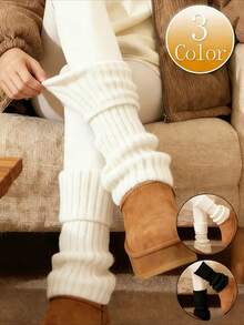 3-Color Leggings, Punk 80s-90s Style, Y2K , Suitable For Casual Daily Wear - Multicolor - View 4