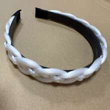 Women's Slouchy Headband Twisted Headband Wide Fishbone Braid Headband Handmade Retro Hair Hoop Hair Accessories - Multicolor - View 10