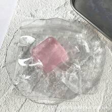 1个全新Nee Doh水果冰块挤压玩具，高透明水果冰块，超慢回弹，可塑形冰块挤压玩具，青少年及成人创意玩具，缓解压力，生日/节日礼物，3厘米水果冰块 - 彩色 - 查看 6
