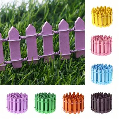 1pc Micro-Landscape Fence 90cm Manual Diy Sand Table Fence Mini Farm Fence Scene Model Shooting Props Tabletop Decoration