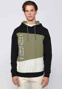 Koroshi Herren Sport Sweatshirts - Khaki - Übersicht 5
