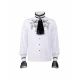 chemise blanche brodée