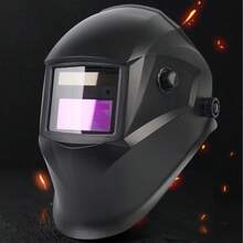 Automatic Dimming Full-Face Welding Mask With Thermal Imaging Function, Split Ventilation Design, High-Temperature Resistance And Anti-Glare Protection, Suitable For Industrial And Automotive Repair Welding Equipment. - A - View 1