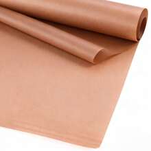 Brown Non-Stick Oiled Baking Paper - Heat-Resistant Oven Paper For Home And Bakery Use | 40x60 Cm (15.8x23.6 In) | Perfect For Desserts And Cooking - 查看 6