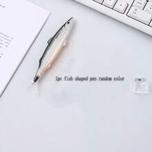 1pc Realistic Fish Shaped Pencil Case, Personalized Fish Wallet, Storage Pouch - Multicolor - View 10