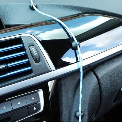 10/20/30 件装汽车仪表盘线缆夹套装 - 整理充电线和音频线，带粘性线缆固定器，适用于桌面、家庭、办公室、汽车、隔间、床头柜，多功能整理器，方便收纳和充电线缆