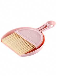 Smiling Face Desktop New Broom Keyboard Cleaning Brush Small With Dustpan Broom Set, Computer Cleaning Brush - Multicolor - View 13