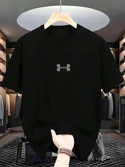 ‌ Camiseta corta de cuello redondo para hombre, holgada y versátil con estampado de diseño divertido que trae alegría. Ideal para vacaciones, viajes y actividades recreativas. Tejido suave de alta calidad ofrece máxima comodidad