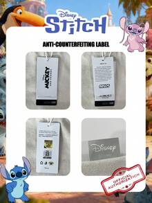 Disney 1 Pc Officially Licensed Lilo & Stitch Print Square Bag, Girl's Gradient Handbag,Adjustable Shoulder Strap Crossbody Bag, Lightweight Shoulder Bag – Ideal For Girls, Teens, Fans,Students, Perfect For Daily Commutes, School Runs, Shopping , Fan Meetups - DHF52256-sT - View 3