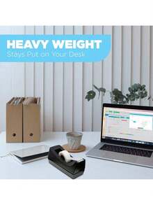 1/12pcs Plastic Creative Tape Dispenser, Suitable For Office, School Supplies, Back To School - A - View 5