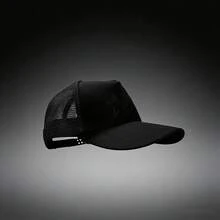 Adjustable Unisex Baseball Cap - Cool Hip Hop Trucker Hat, Sun-Shading Open Top Hat, Streetwear Outdoor Cap, Urban Fashion Hat - Black - View 1