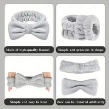 经典实用双面洁面刷，柔软硅胶刷毛，手动卸妆深层清洁刷，适用于洁面发带、发圈和腕带 - 洗臉 - 查看 9