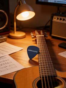 12pcs Custom Photo Guitar Pick, Custom Text Guitar Pick, Personalized Bass Guitar Accessories, Guitar Pick, Musician Gift, Guitar Pick Gift, Mother's Day Gift, Father's Day Gift, Valentine's Gift, Anniversary Gift, Graduation Gift, Ideal Gift For Father/Mother, Unique Gift For Husband/Wife, Perfect Gift For Boyfriend/Girlfriend, Personalized Gift For Him/Her - Two Names - View 6