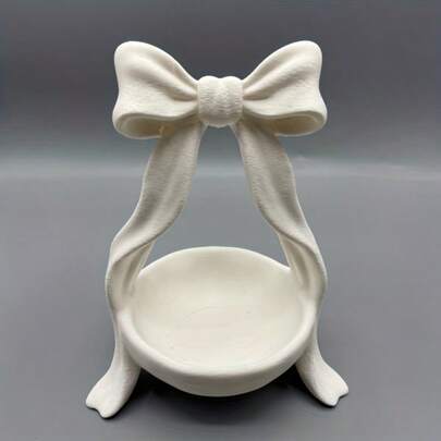 Bowknot Jewelry & Key Tray - Cute Decor Piece - Small Item Storage - Suitable For Home & Multiple Scenarios