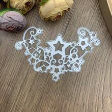 Star Shaped Cutting Mold, Template, Metal Mold, Embossing Tool, Suitable For Card Making, Albums, Scrapbooking, DIY, Etching Molds And Other Handicraft Creation - Silver-white - View 4