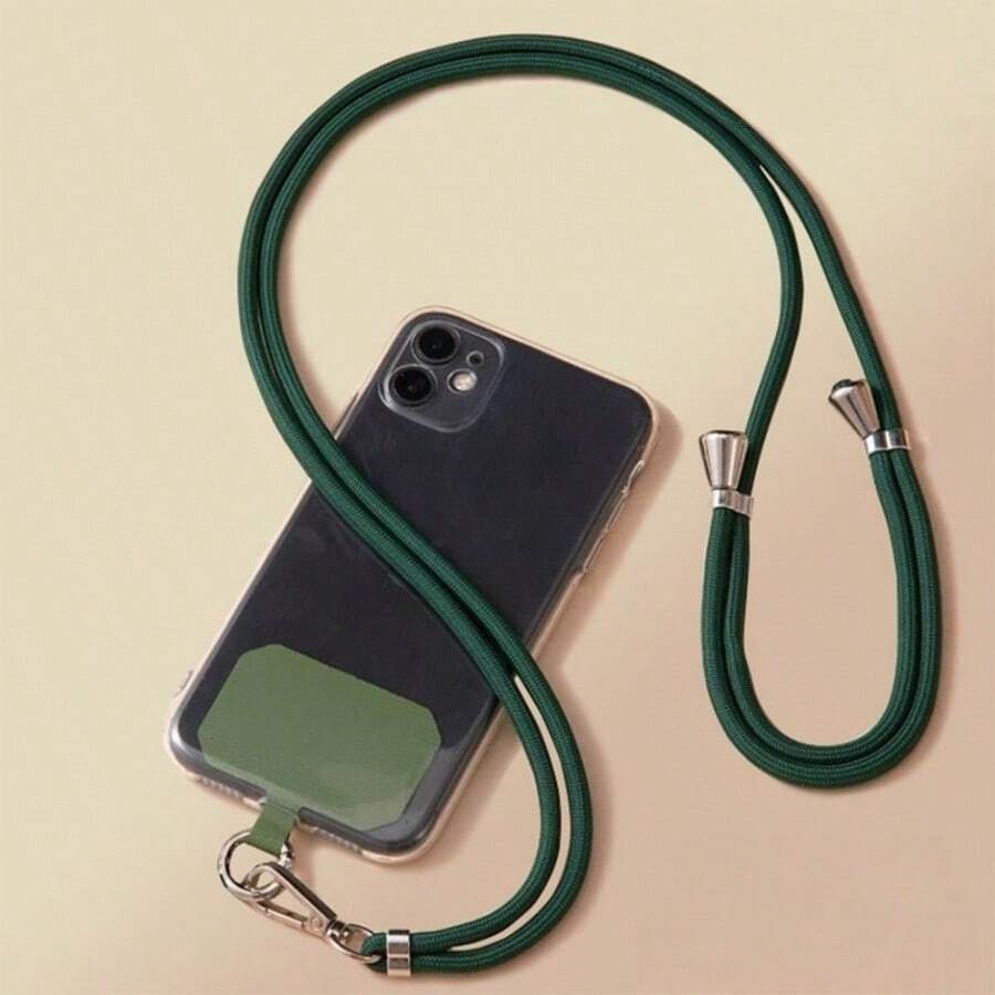 2pcs Adjustable Personalized Lanyard Halter For Phone - Multicolor - View 1