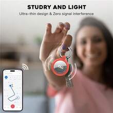 4pcs AirTag Protective Case, AirTag Holder, TPU Protective Cover - Multicolor - View 6